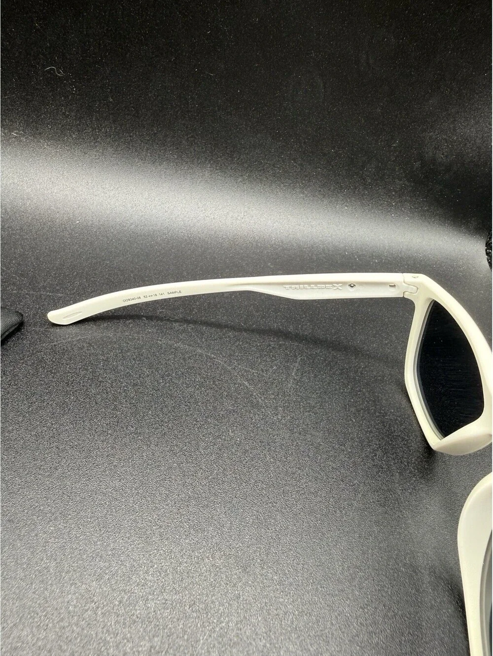 Oakley Trillbe X Matte White/Chrome Iridium Lenses OO9340-08